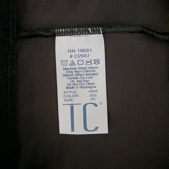 NEW‎ TC Wonderful Edge Moderate Control Hi-Waist Brief Smooth Tummy Control 4X - Picture 8 of 12